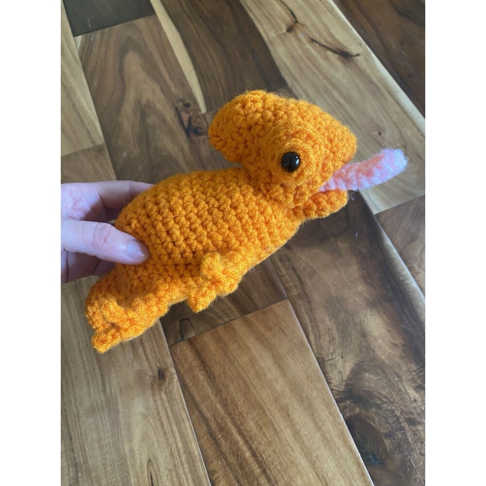 New Handmade Crochet Amigurumi Chameleon
